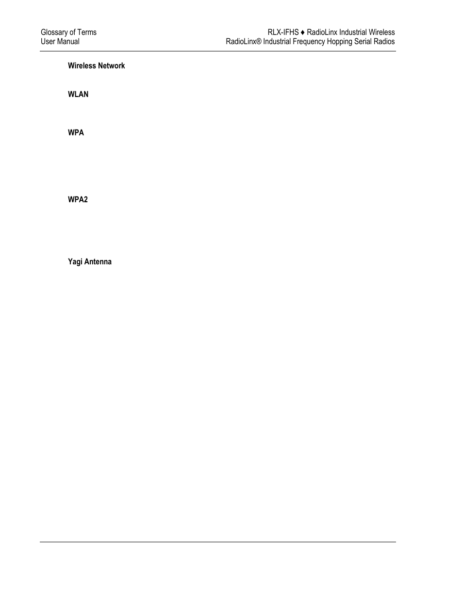 ProSoft Technology RLX-IFH24S-A User Manual | Page 104 / 107