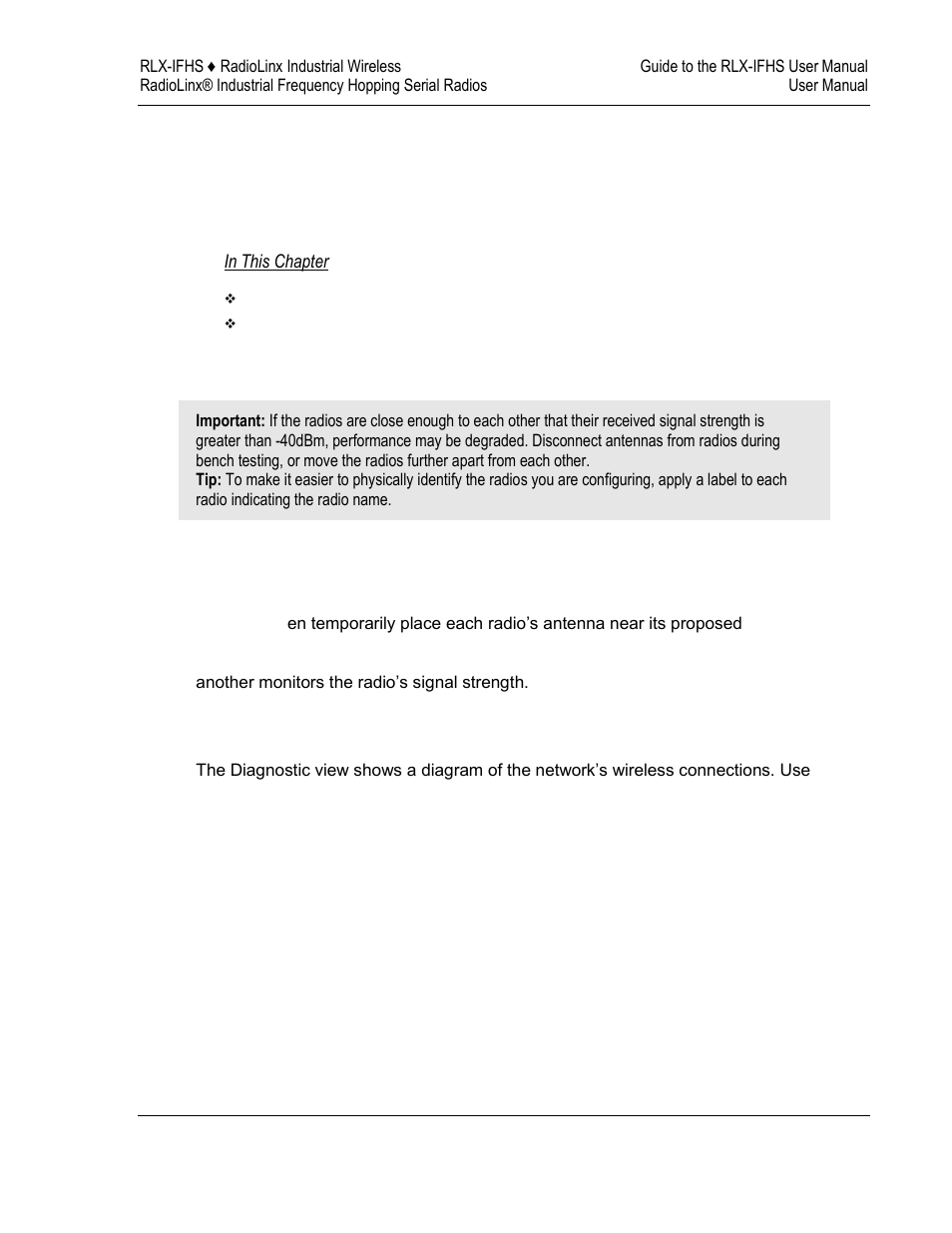 2installing the radios | ProSoft Technology RLX-IFH24S-A User Manual | Page 51 / 107