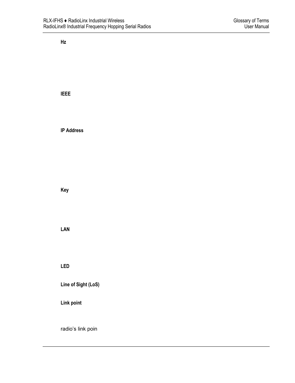 ProSoft Technology RLX-IFH24S-A User Manual | Page 97 / 107