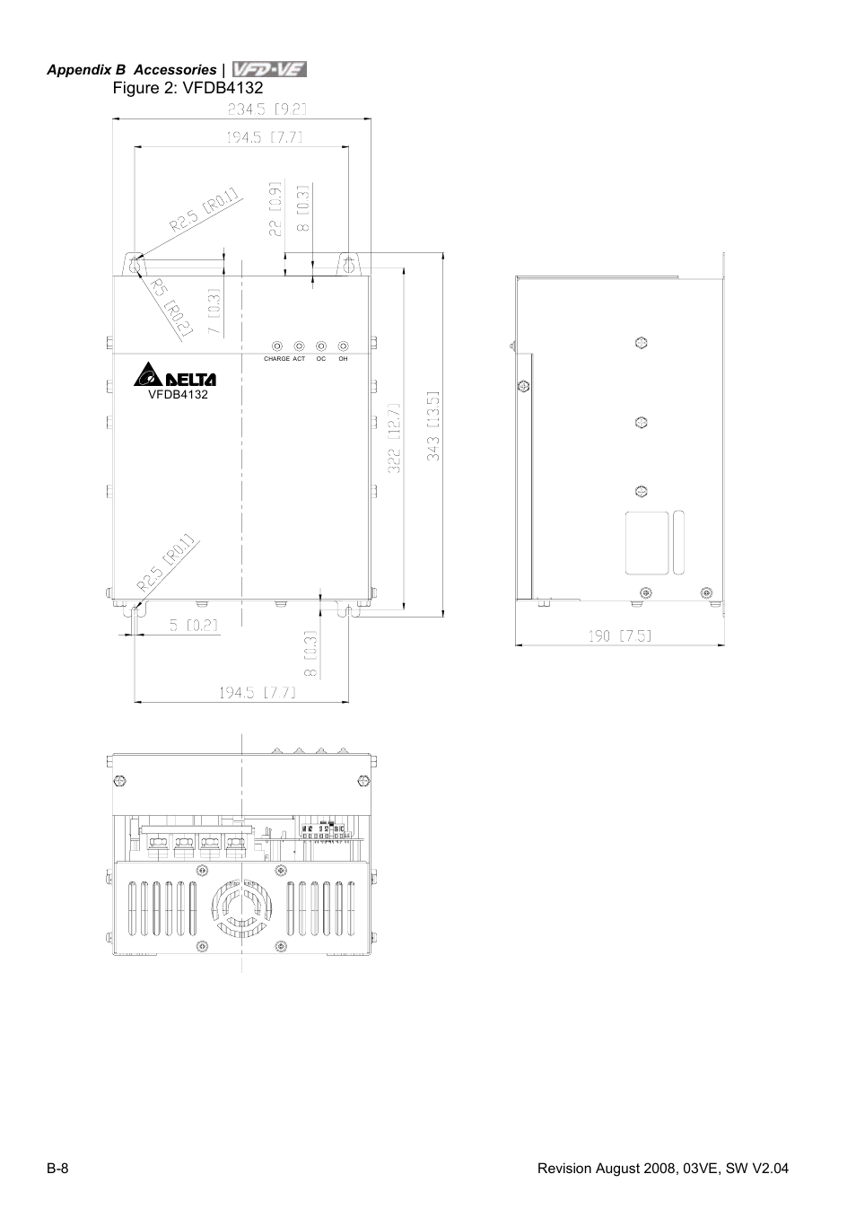 Delta Electronics AC Motor Drive VFD-VE Series User Manual | Page 247 / 291