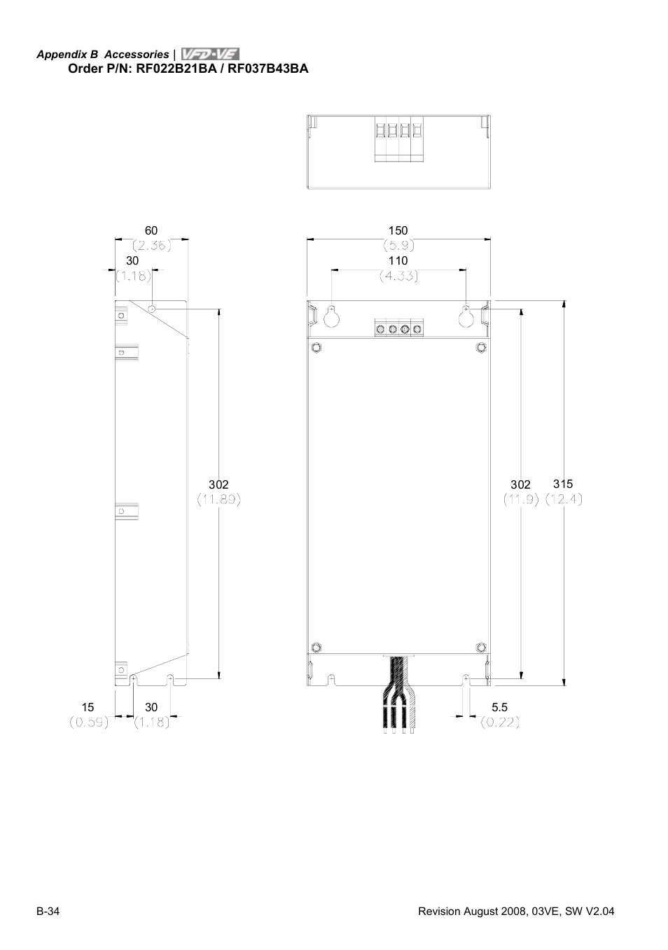 Delta Electronics AC Motor Drive VFD-VE Series User Manual | Page 273 / 291