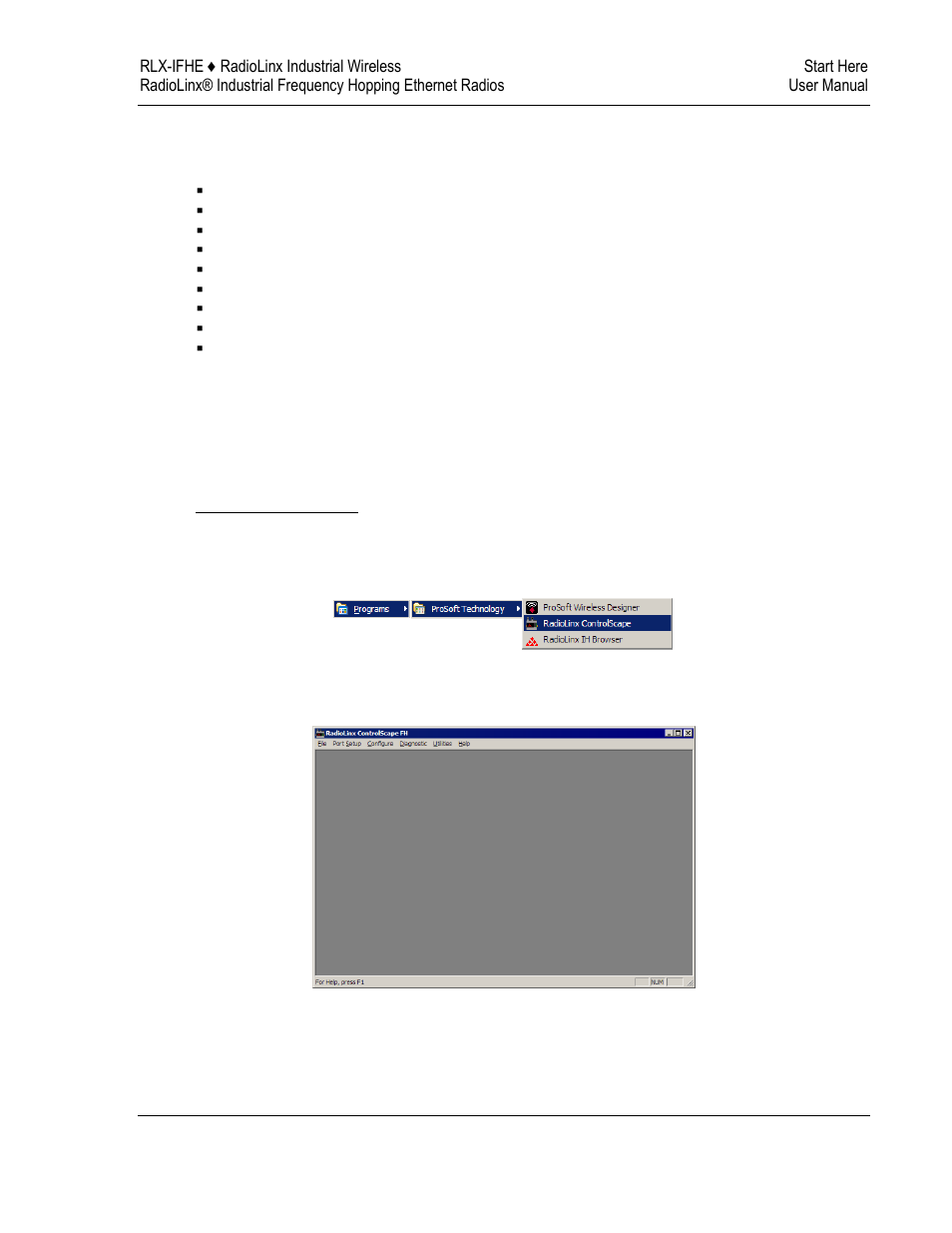 Configuring the radios | ProSoft Technology RLX-IFH9E-A User Manual | Page 23 / 109