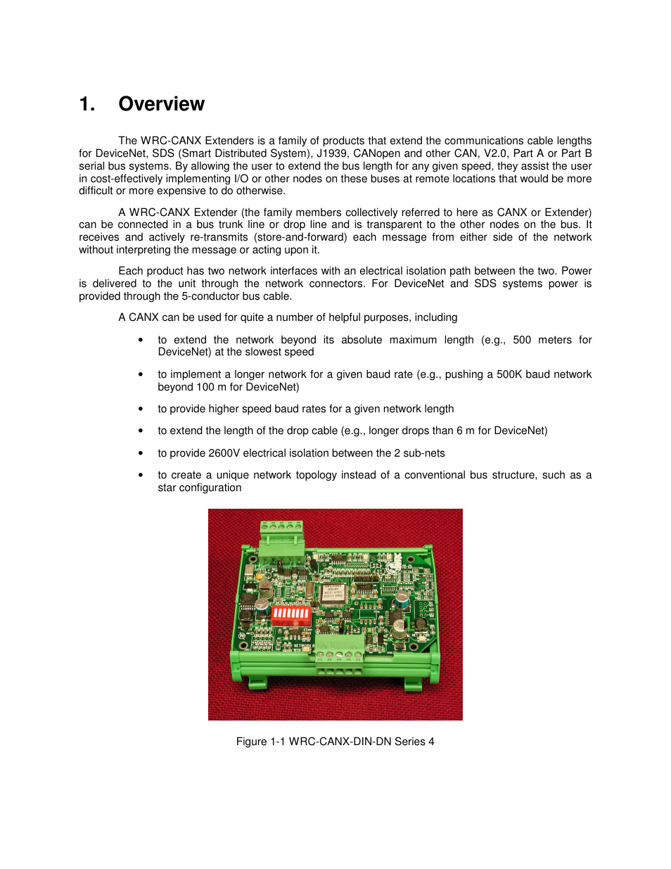 Overview | ProSoft Technology WRC-CANX User Manual | Page 5 / 33