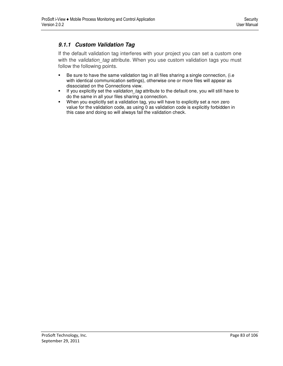 ProSoft Technology ProSoft i-View User Manual | Page 83 / 106