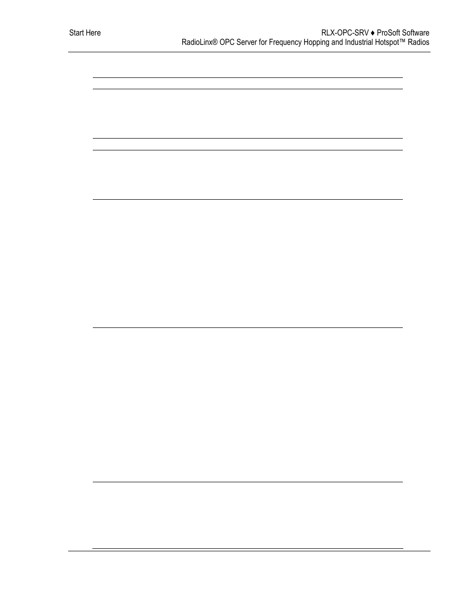 Rlx-ifhs | ProSoft Technology RLX-OPC-SRV User Manual | Page 11 / 108