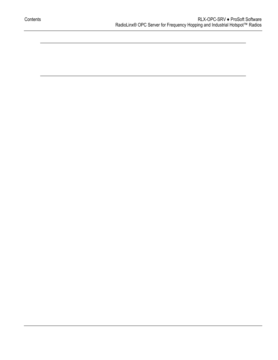 ProSoft Technology RLX-OPC-SRV User Manual | Page 4 / 108
