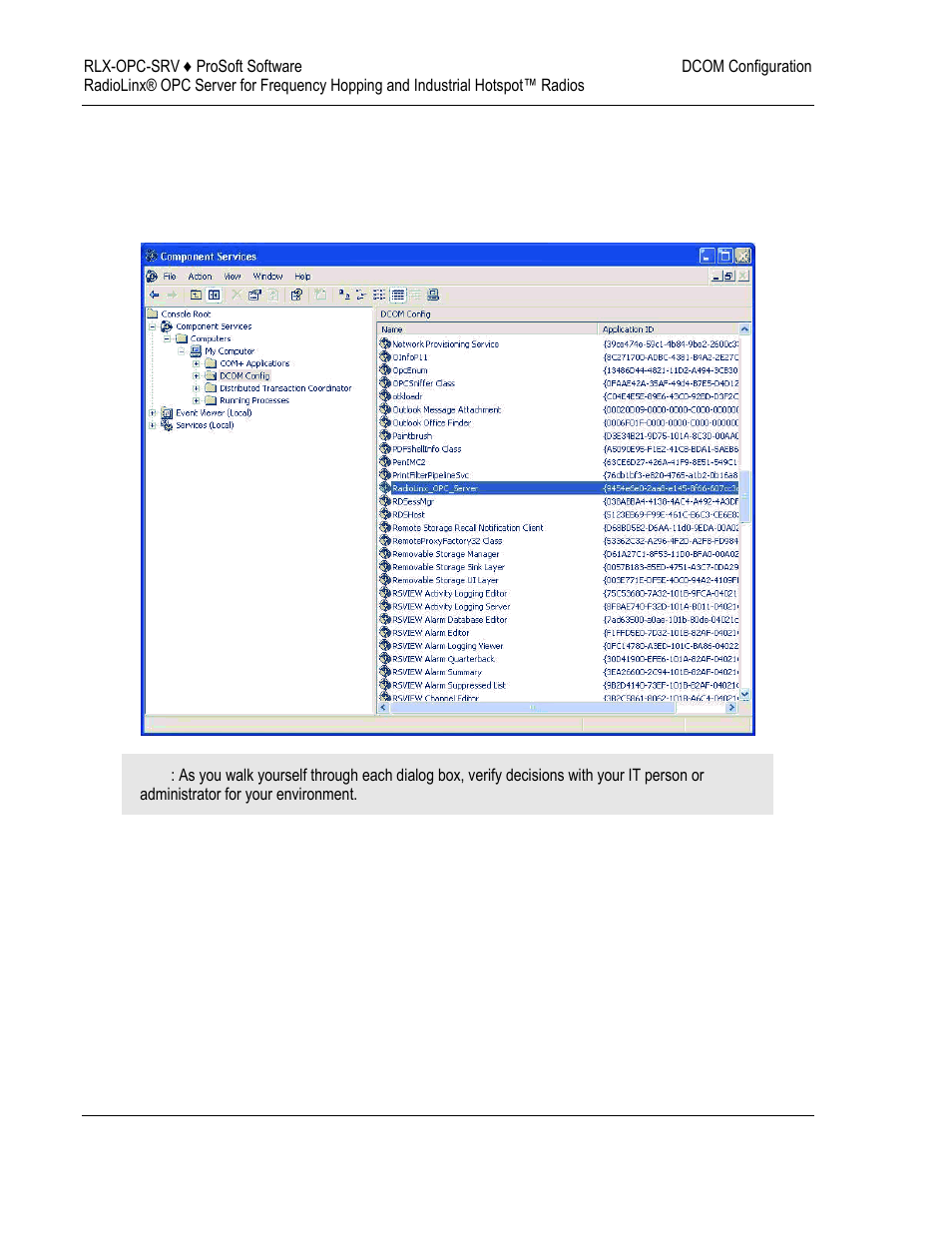 Radiolinx opc server properties | ProSoft Technology RLX-OPC-SRV User Manual | Page 50 / 108