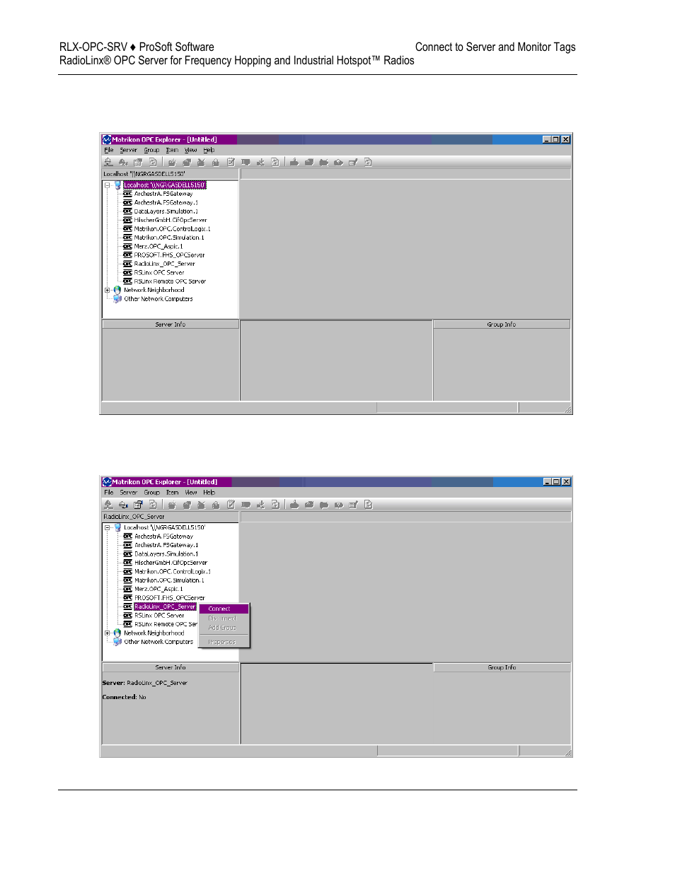 ProSoft Technology RLX-OPC-SRV User Manual | Page 58 / 108