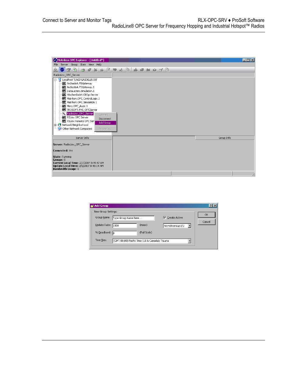 ProSoft Technology RLX-OPC-SRV User Manual | Page 59 / 108