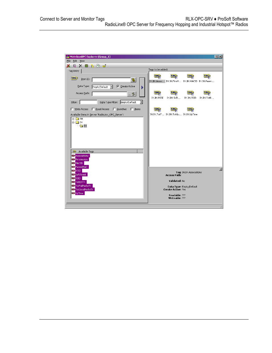 ProSoft Technology RLX-OPC-SRV User Manual | Page 61 / 108