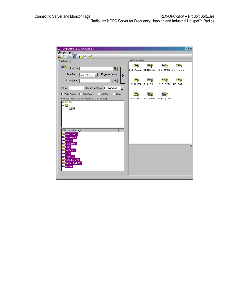 ProSoft Technology RLX-OPC-SRV User Manual | Page 63 / 108
