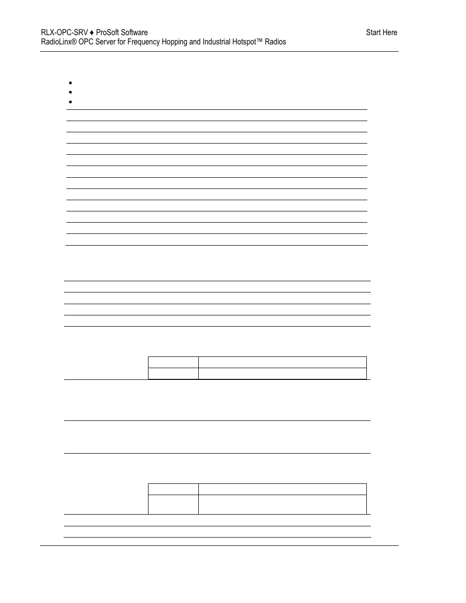 Radiolinx frequency hopping radios, Rlx-ifhe, 2 radiolinx frequency hopping radios | 3 rlx-ifhe | ProSoft Technology RLX-OPC-SRV User Manual | Page 8 / 108