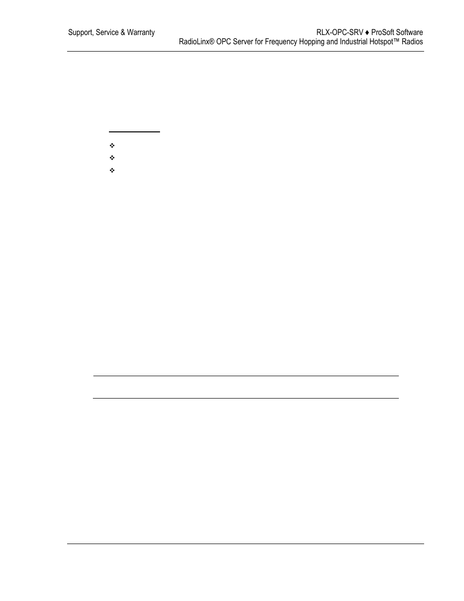 Support, service & warranty, How to contact us: technical support, 7support, service & warranty | ProSoft Technology RLX-OPC-SRV User Manual | Page 99 / 108