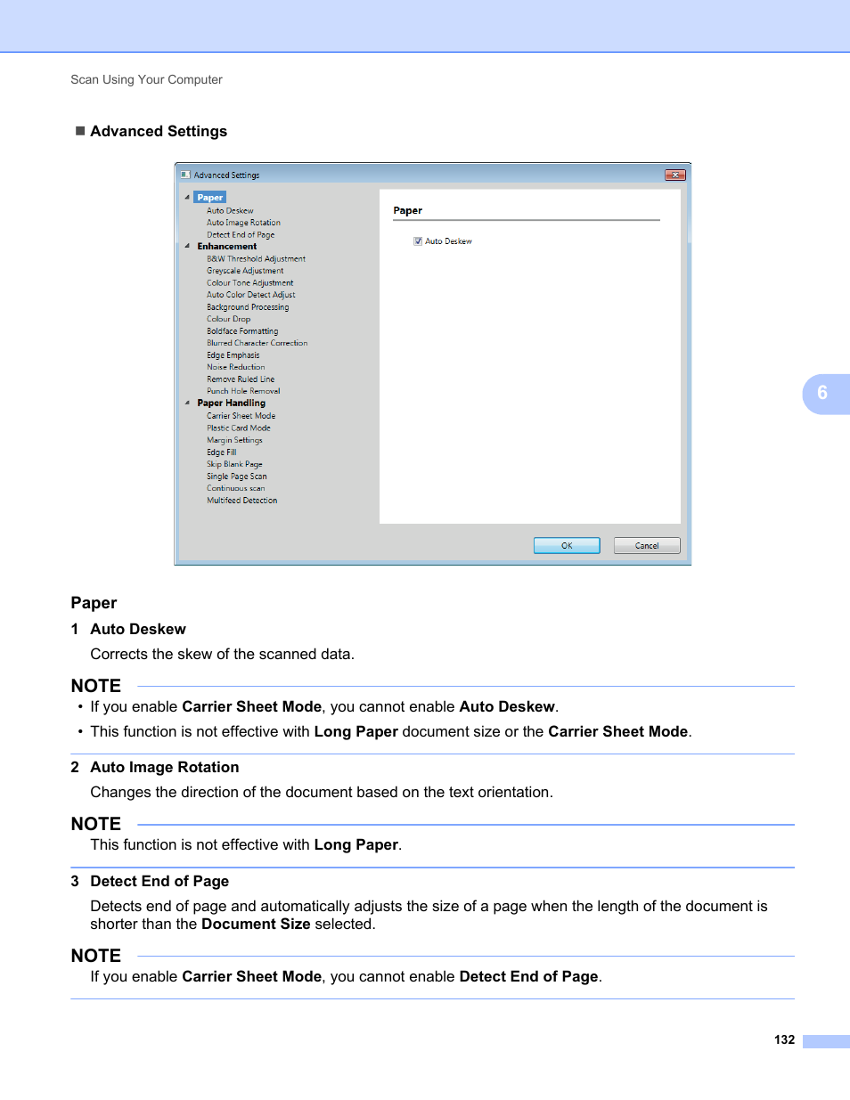 Paper | Brother ADS-2400N User Manual | Page 148 / 319