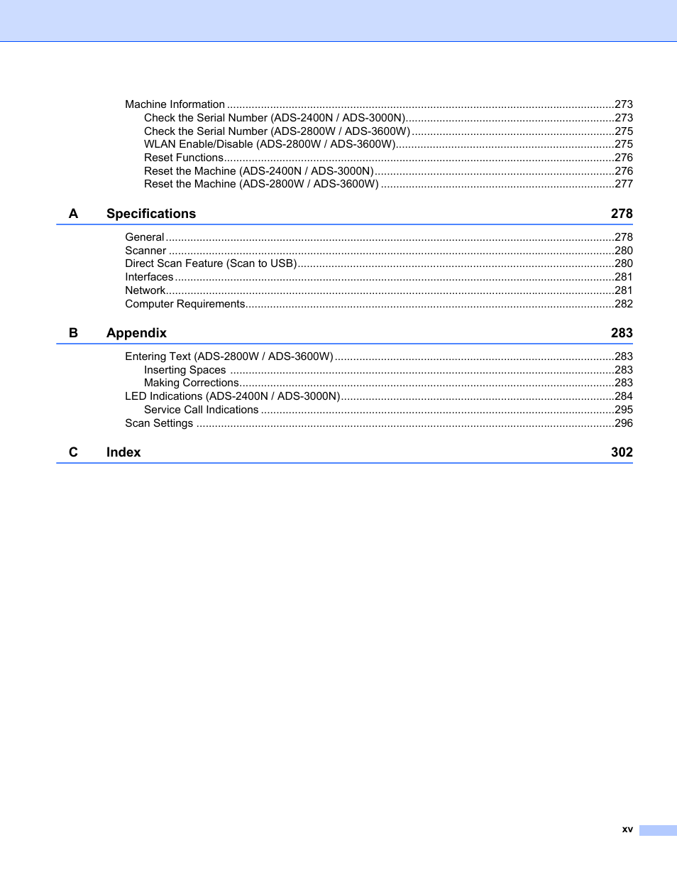 Brother ADS-2400N User Manual | Page 16 / 319