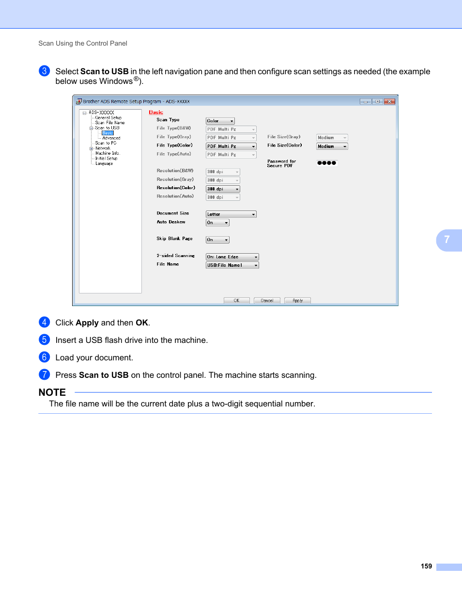 Brother ADS-2400N User Manual | Page 175 / 319