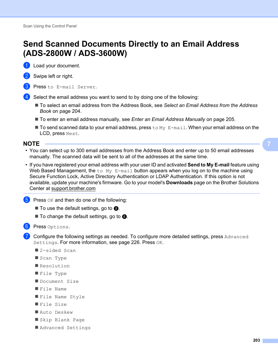 Brother ADS-2400N User Manual | Page 219 / 319