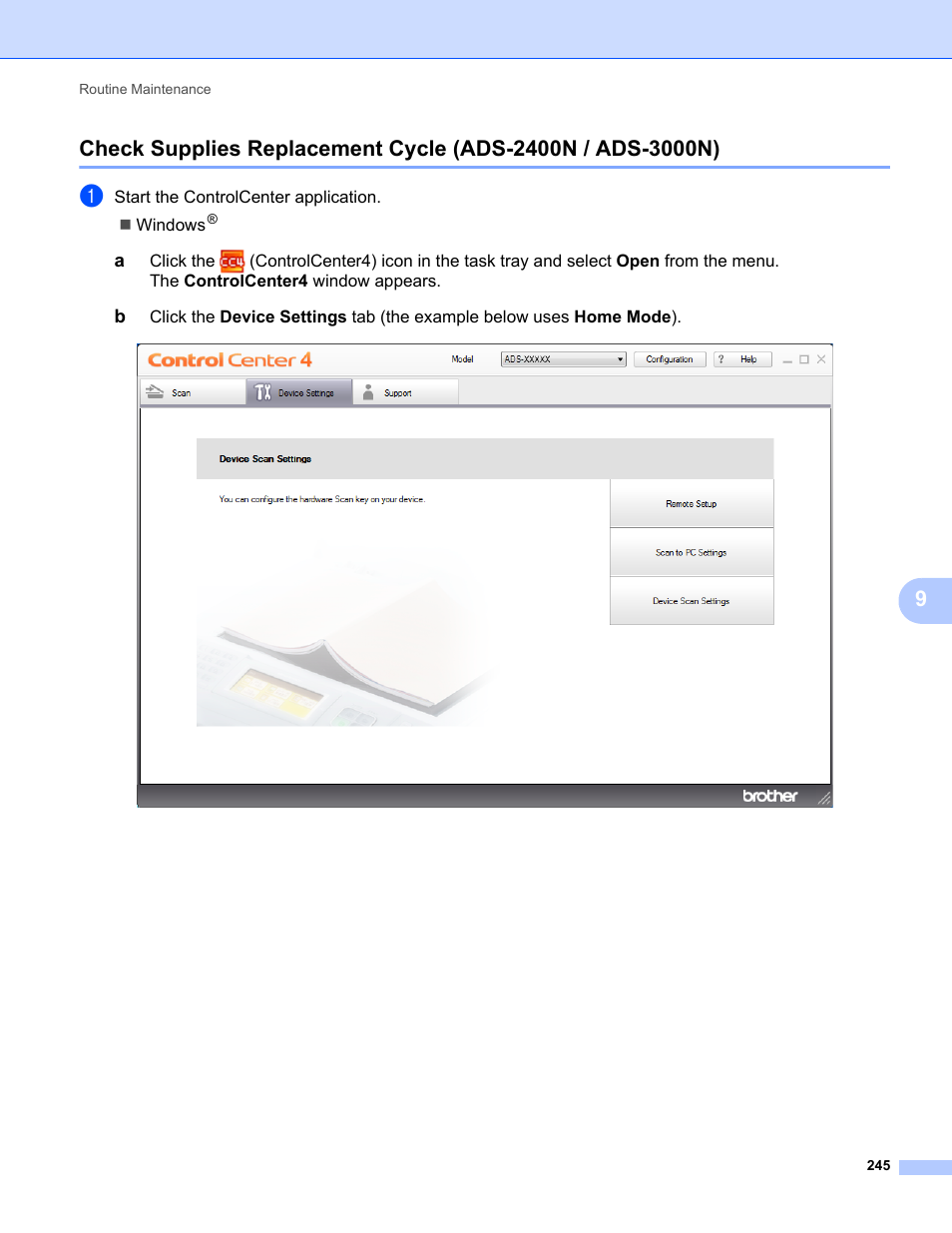 Brother ADS-2400N User Manual | Page 261 / 319