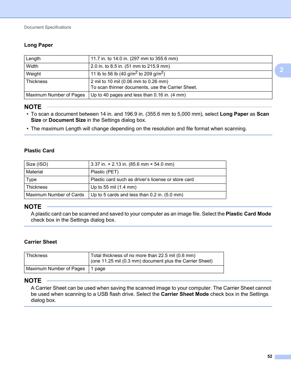 Brother ADS-2400N User Manual | Page 68 / 319