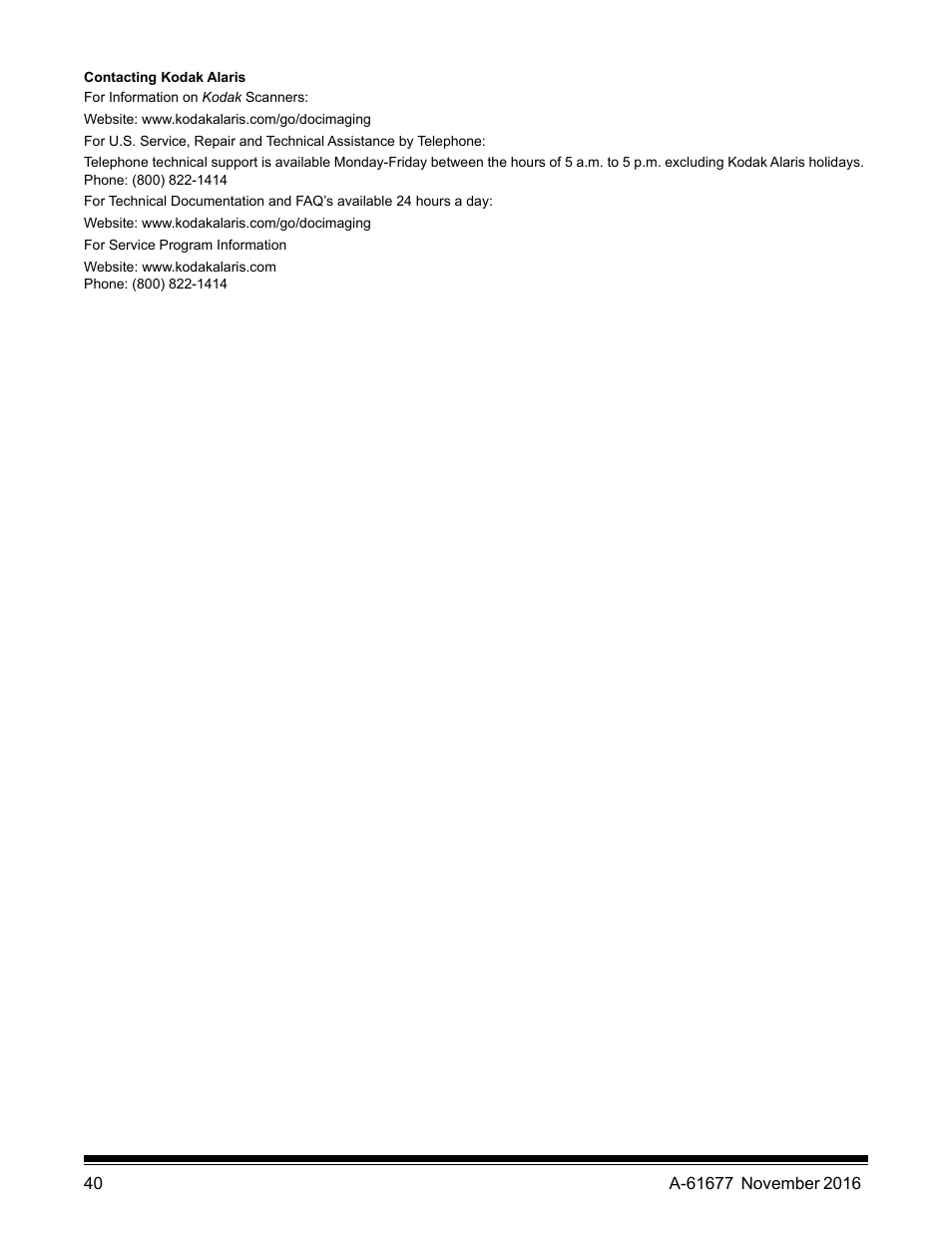 Kodak i2420 User Manual | Page 46 / 48