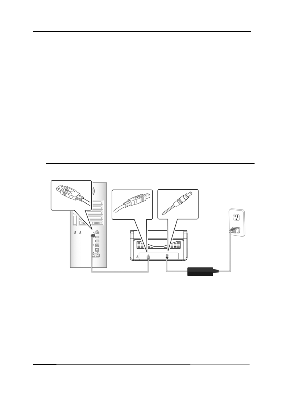 4 connecting to computer, Connecting to computer | Avision AD260 User Manual | Page 19 / 132