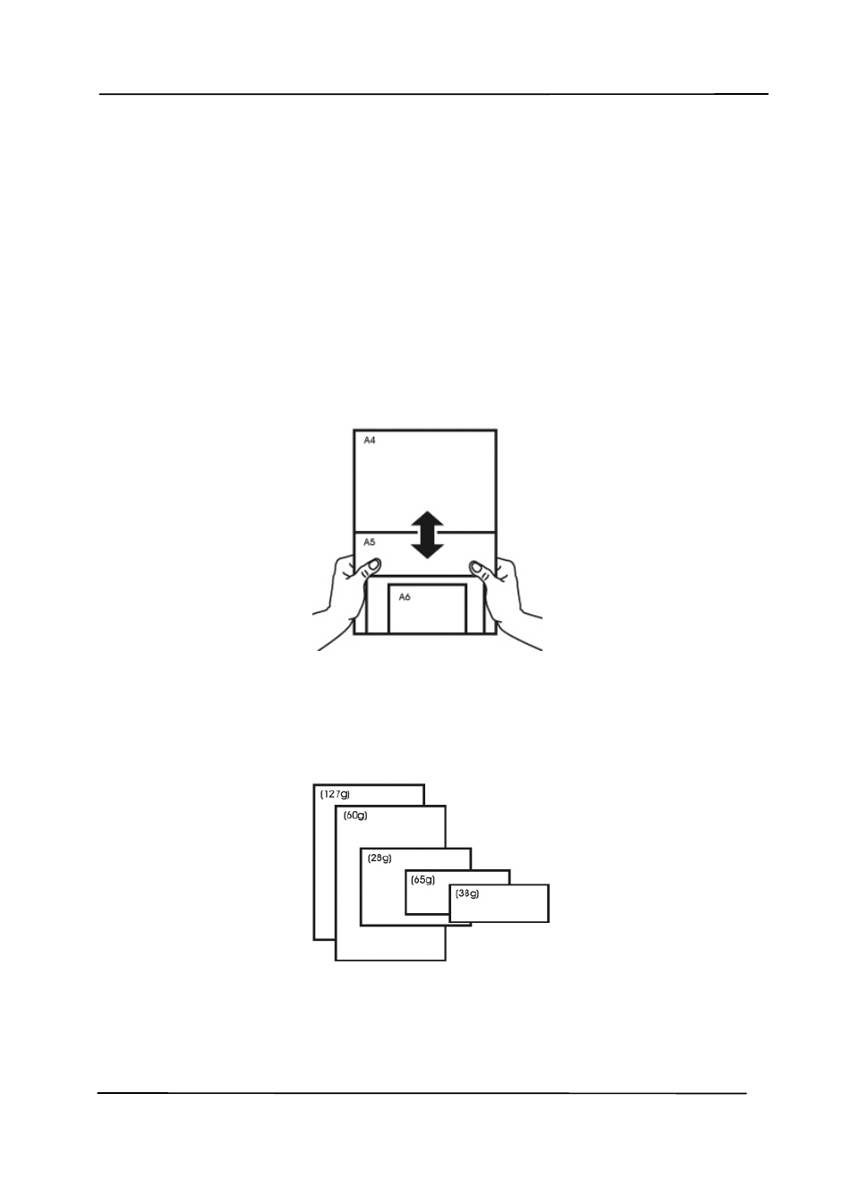 Scanning a stack of document with, Various sizes and weights | Avision AD260 User Manual | Page 27 / 132