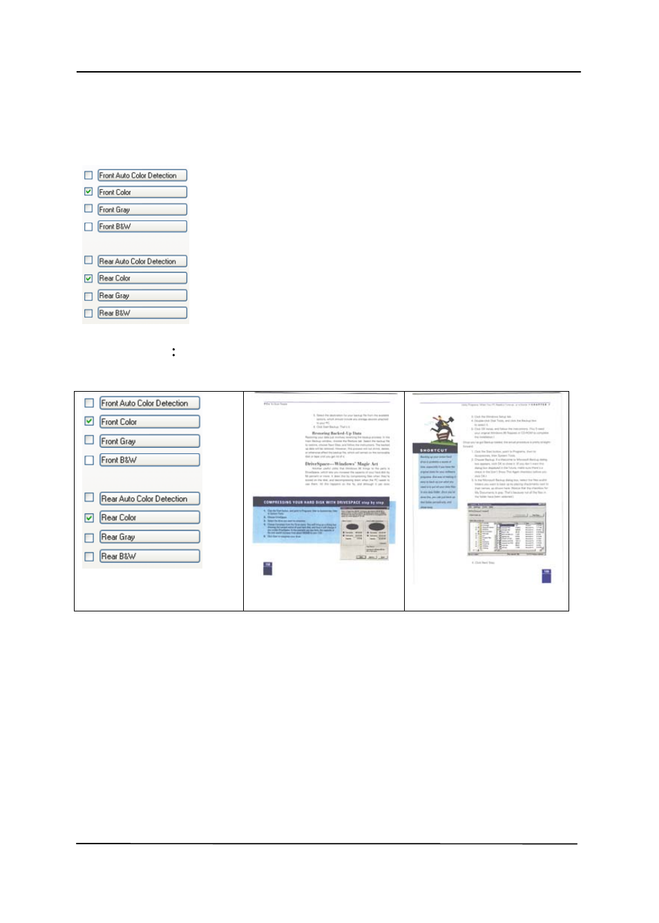 1 the image selection box, The image selection box | Avision AD260 User Manual | Page 40 / 132