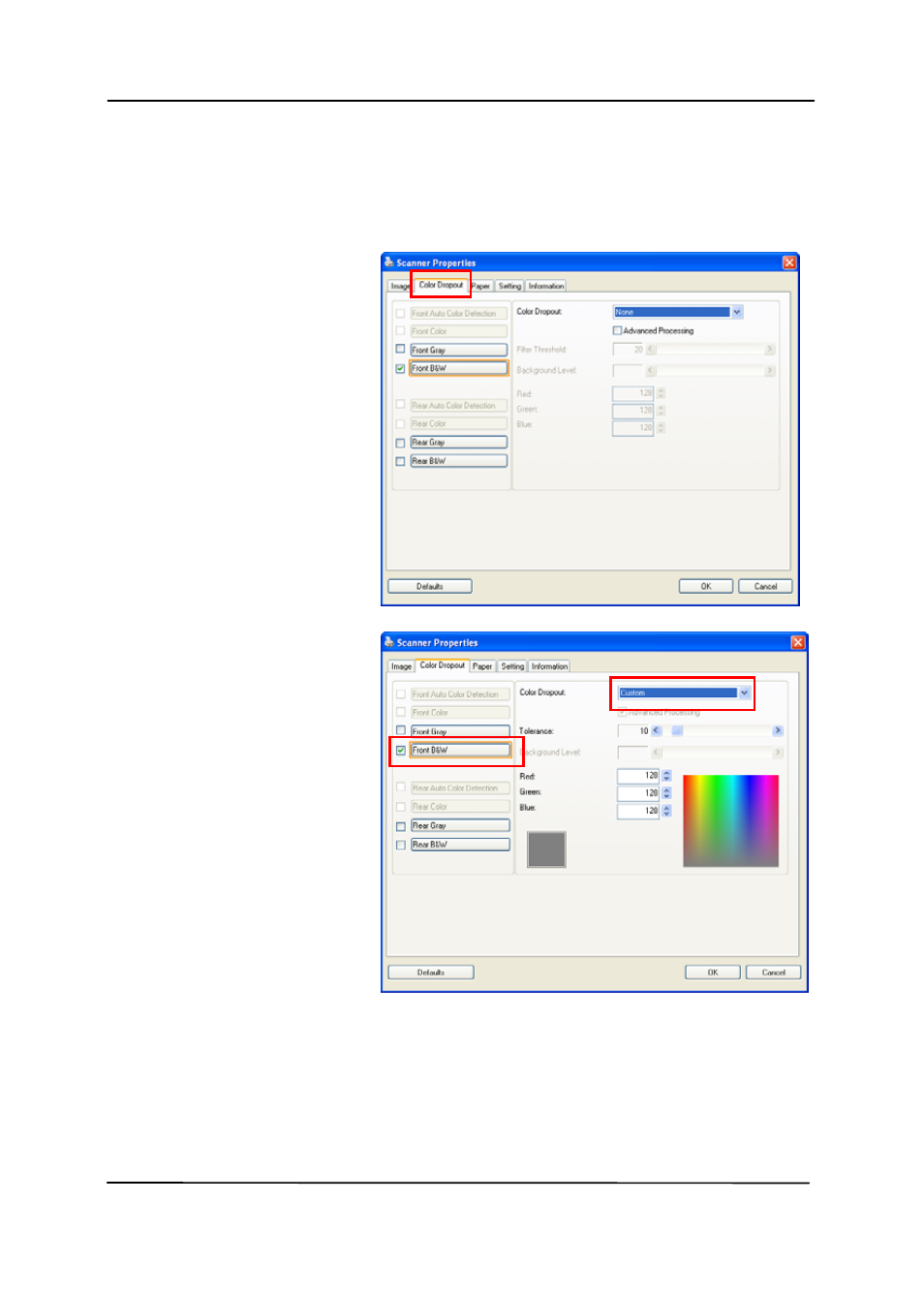 Avision AD260 User Manual | Page 66 / 132
