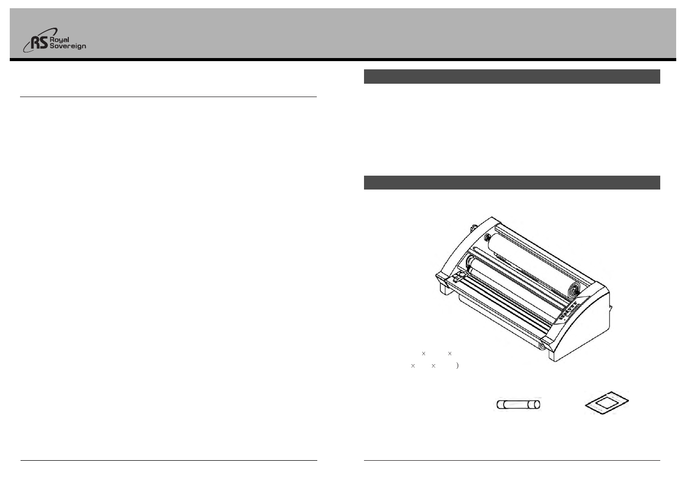 Royal Sovereign RSL-380 User Manual | Page 2 / 7