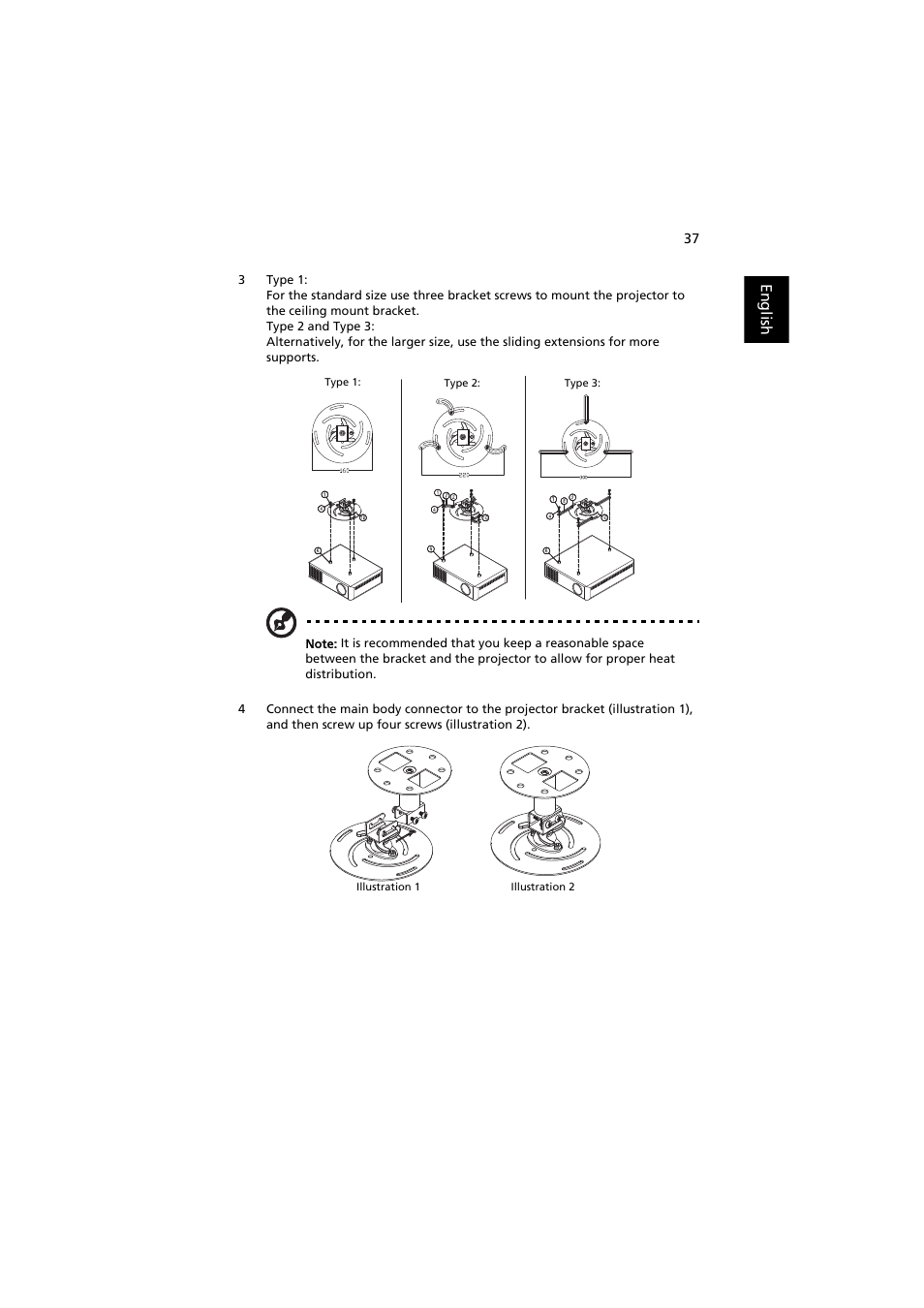 English | Acer P1186 User Manual | Page 47 / 59