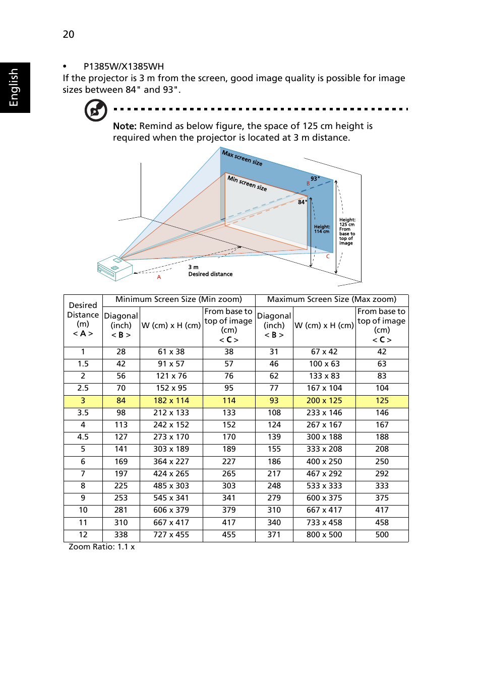 English | Acer P1623 User Manual | Page 30 / 84