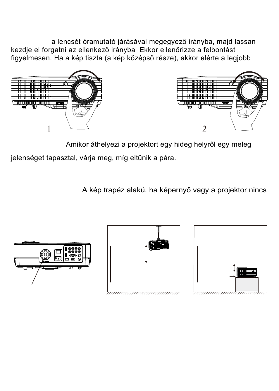 Fókusz beállítása | Overmax Multipic 3.1 User Manual | Page 69 / 88