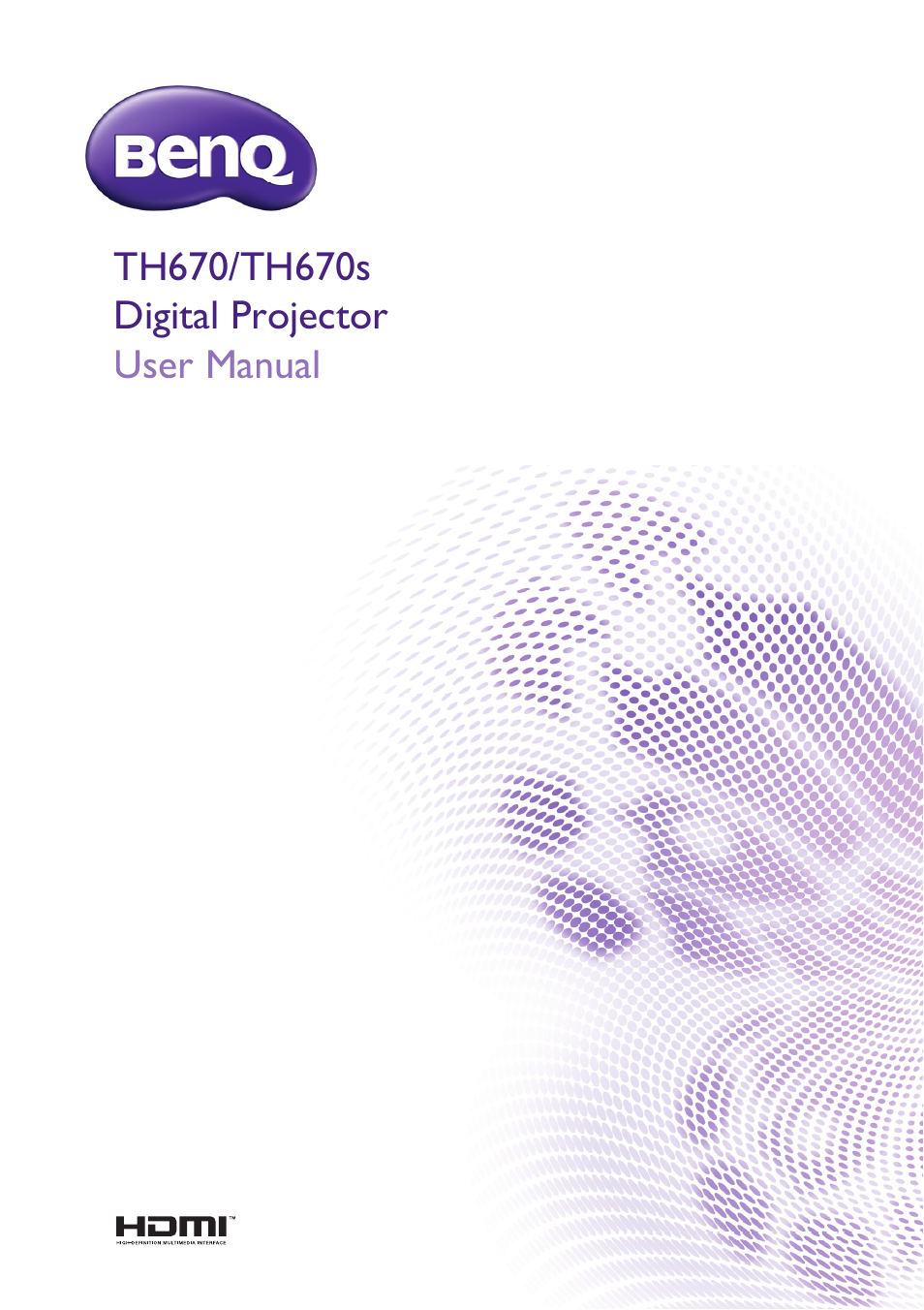 BenQ TH670s User Manual | 75 pages