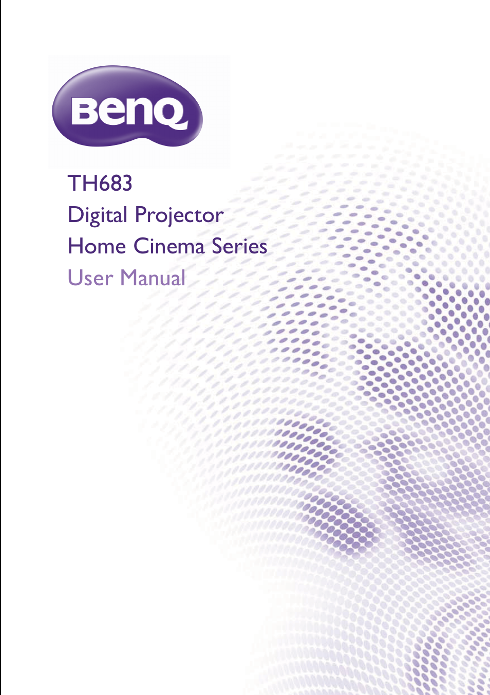 BenQ TH683 User Manual | 75 pages