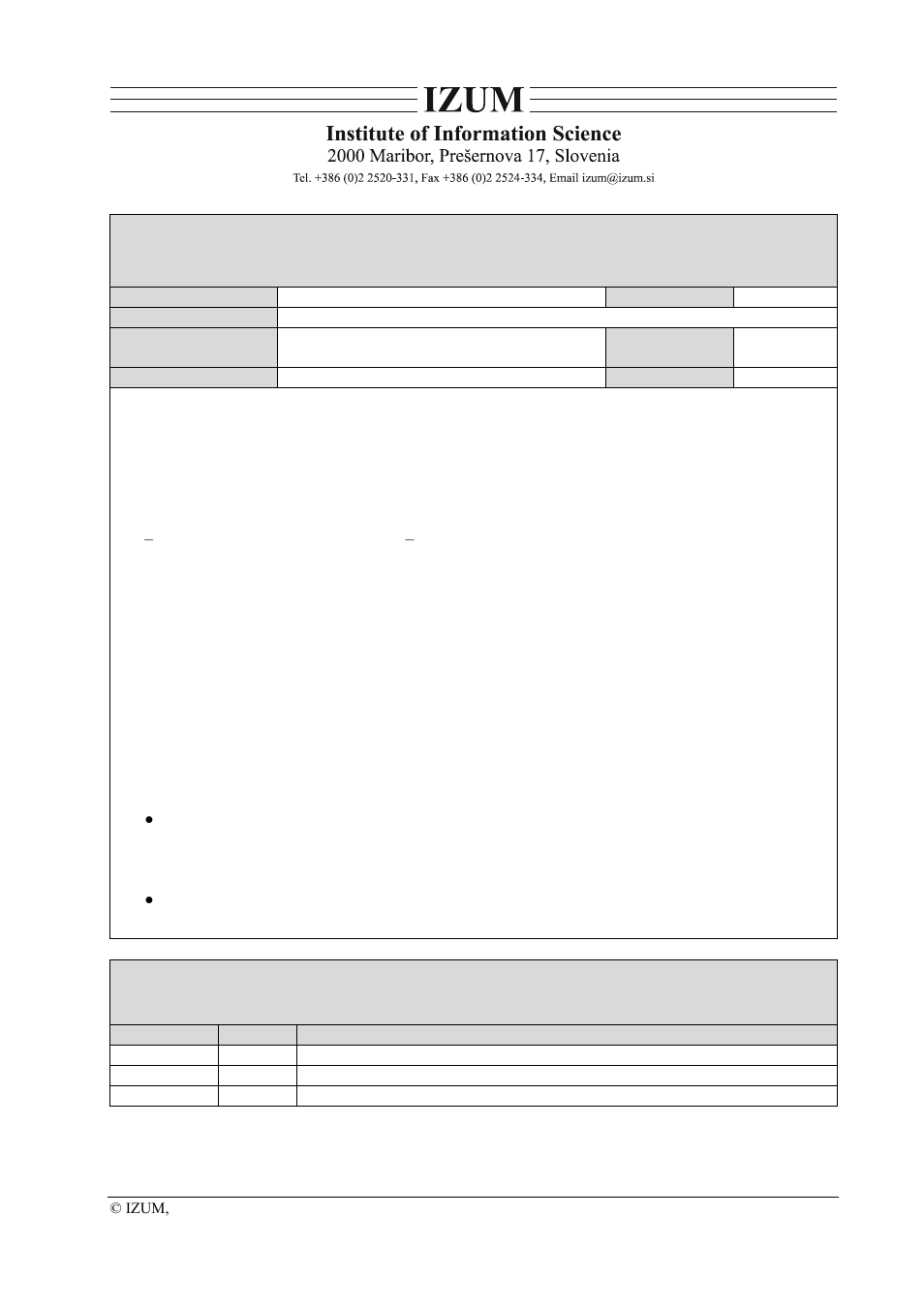 Document identification sheet | Datalogic Heron HD3100 User Manual | Page 3 / 12