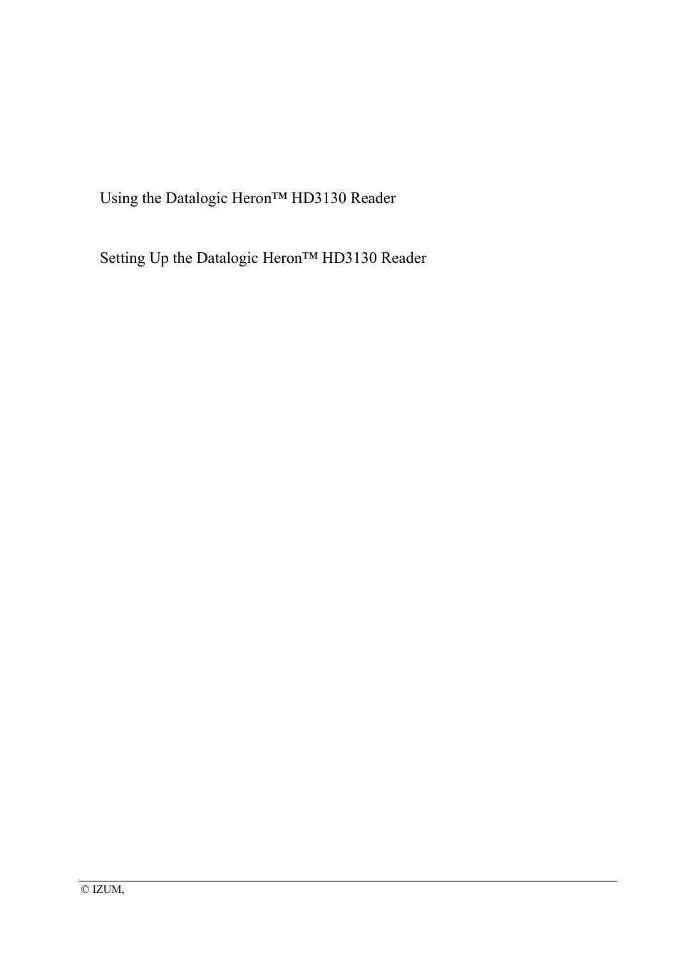 Datalogic Heron HD3100 User Manual | Page 5 / 12