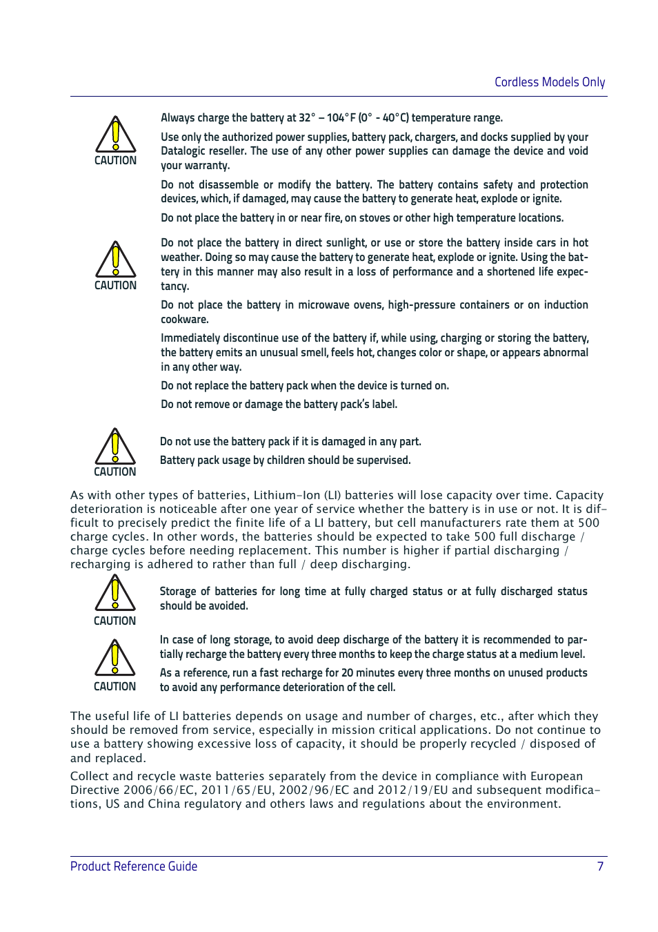 Datalogic QuickScan I QD2400 User Manual | Page 17 / 324