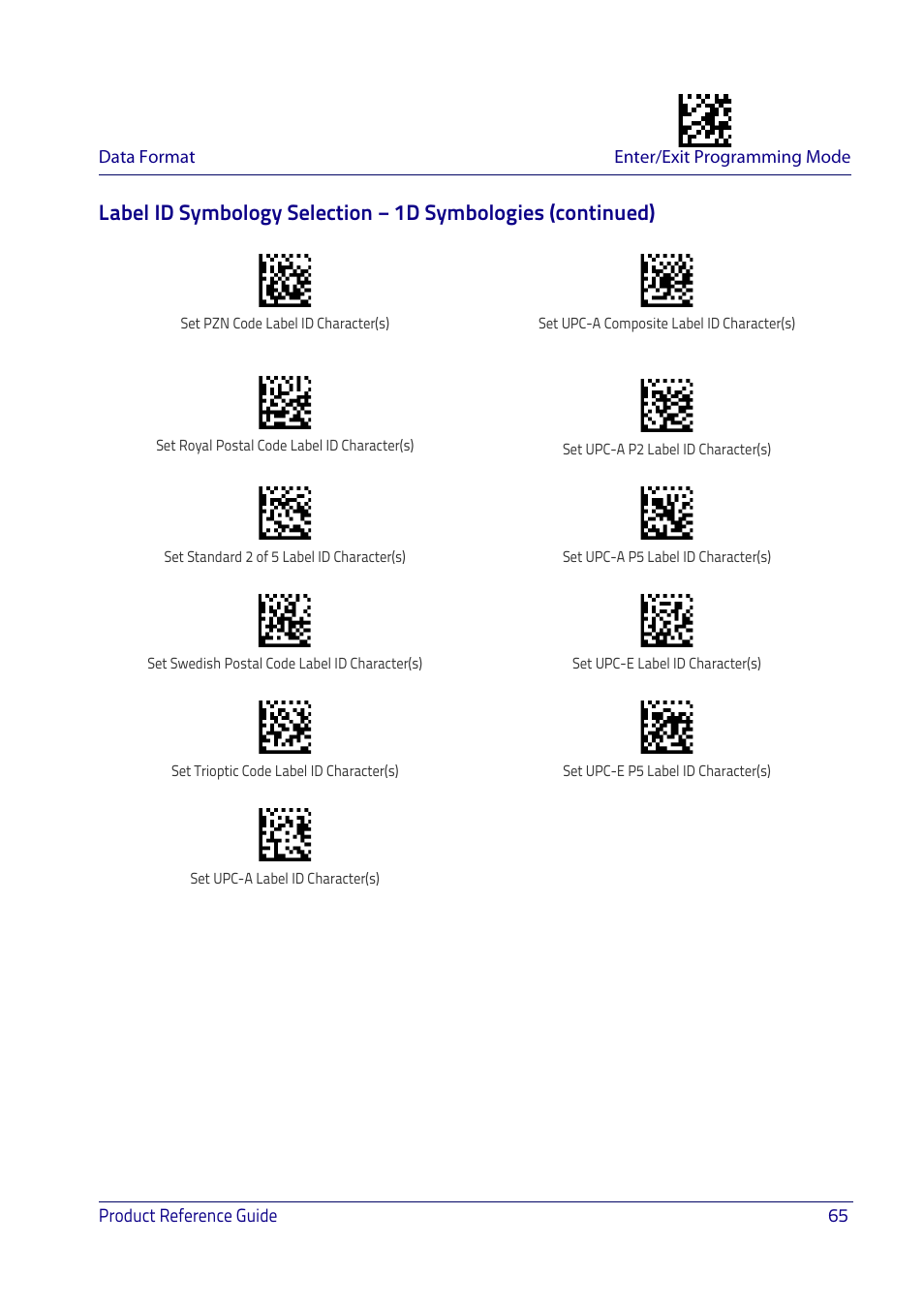 Datalogic QuickScan I QD2400 User Manual | Page 75 / 324