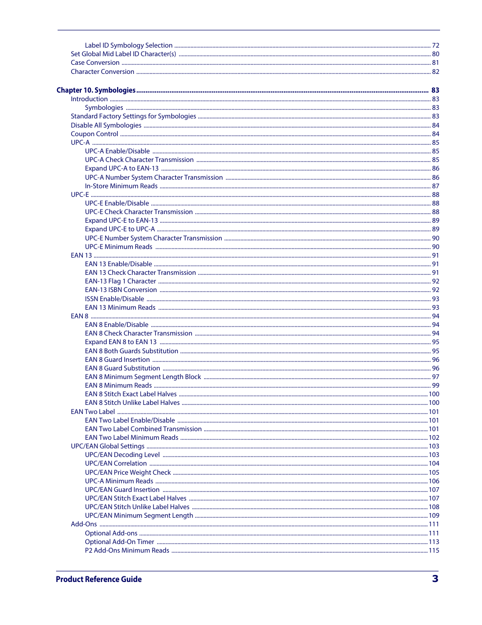 Datalogic QuickScan Lite QW2100 User Manual | Page 5 / 324