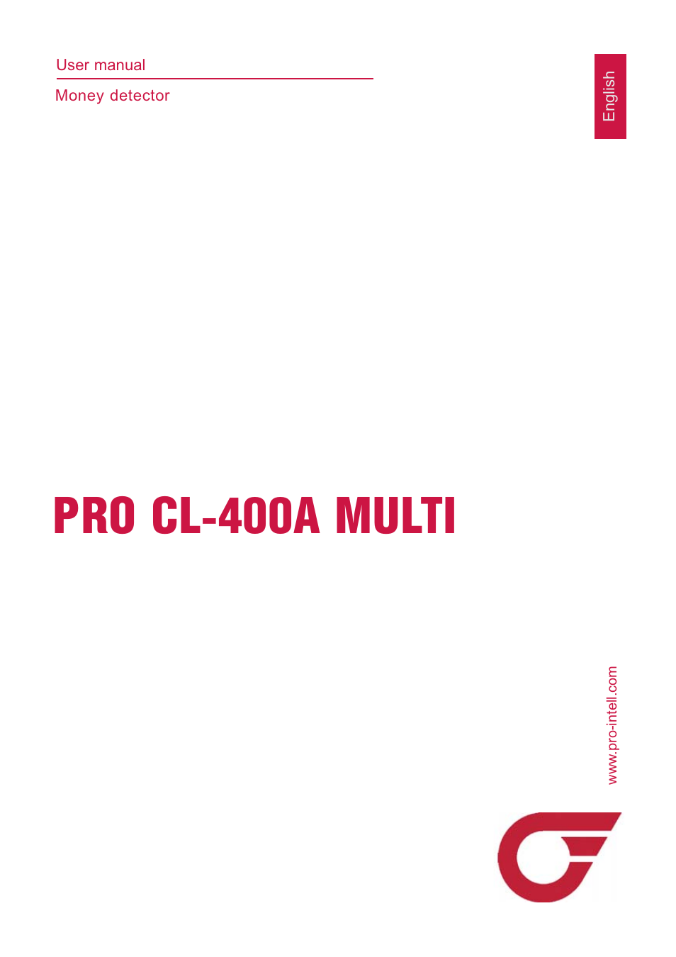 PRO Intellect PRO CL-400 A MULTI User Manual | 12 pages