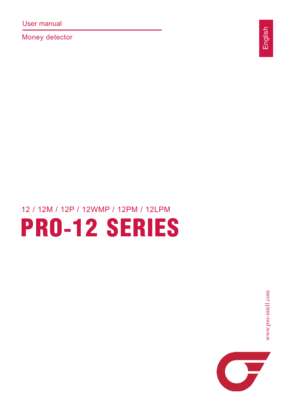 PRO Intellect PRO 12 User Manual | 16 pages