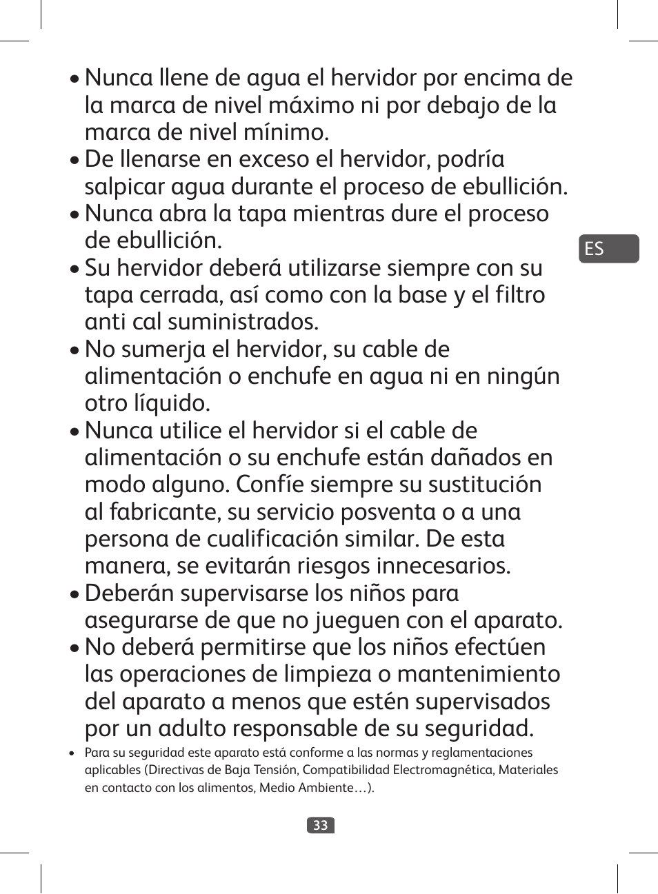 Tefal KI 230D30 Express II User Manual | Page 35 / 135