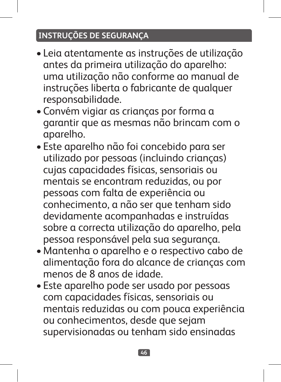 Tefal KI 230D30 Express II User Manual | Page 48 / 135