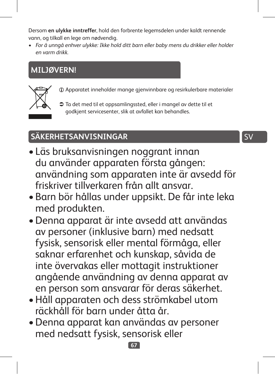 Tefal KI 230D30 Express II User Manual | Page 69 / 135