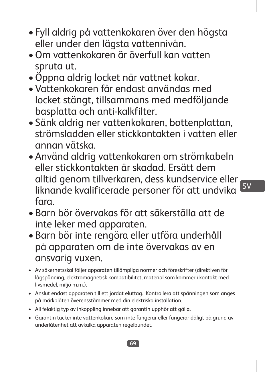 Tefal KI 230D30 Express II User Manual | Page 71 / 135
