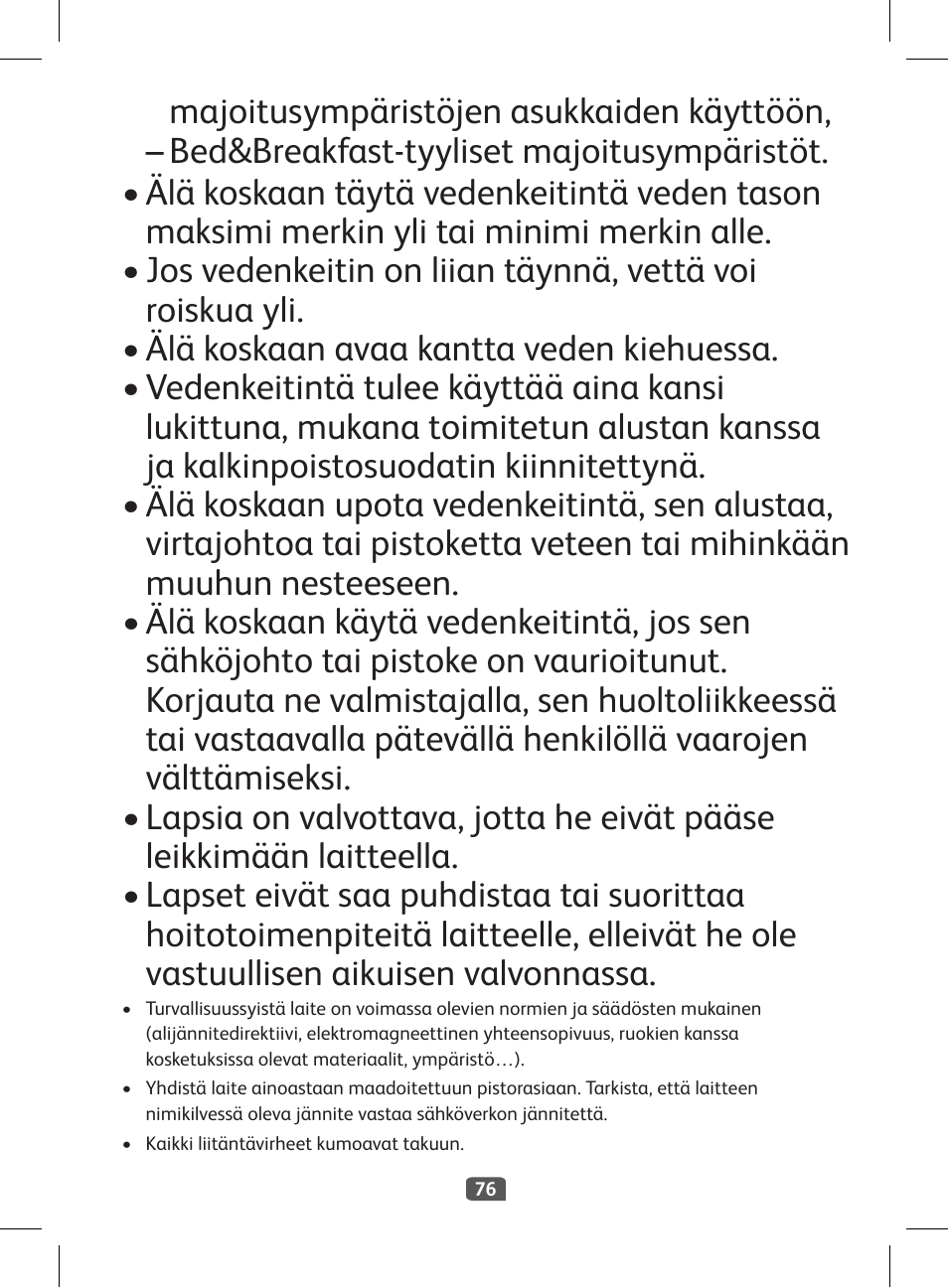 Tefal KI 230D30 Express II User Manual | Page 78 / 135