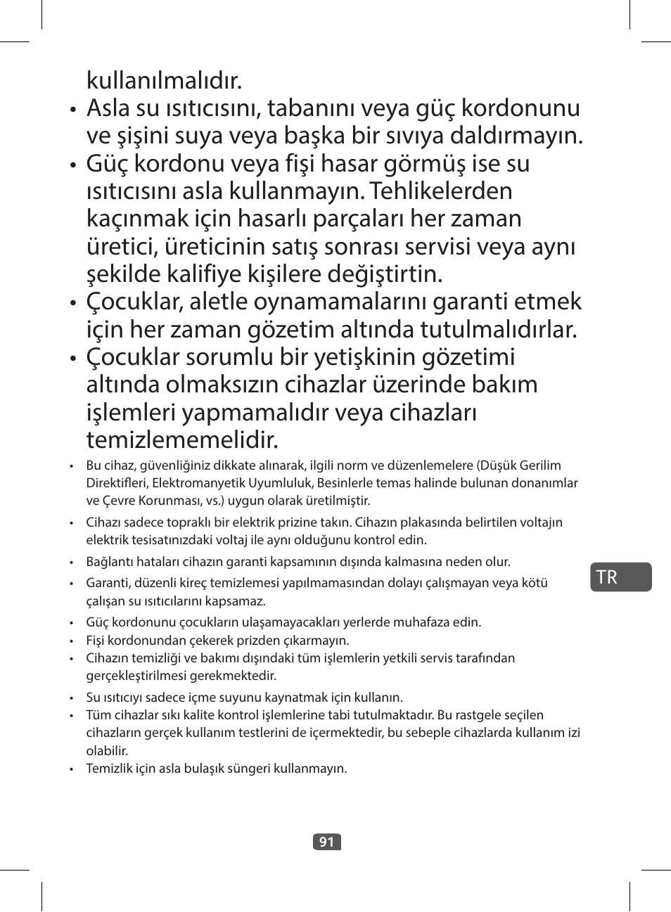 Tefal KI 230D30 Express II User Manual | Page 93 / 135