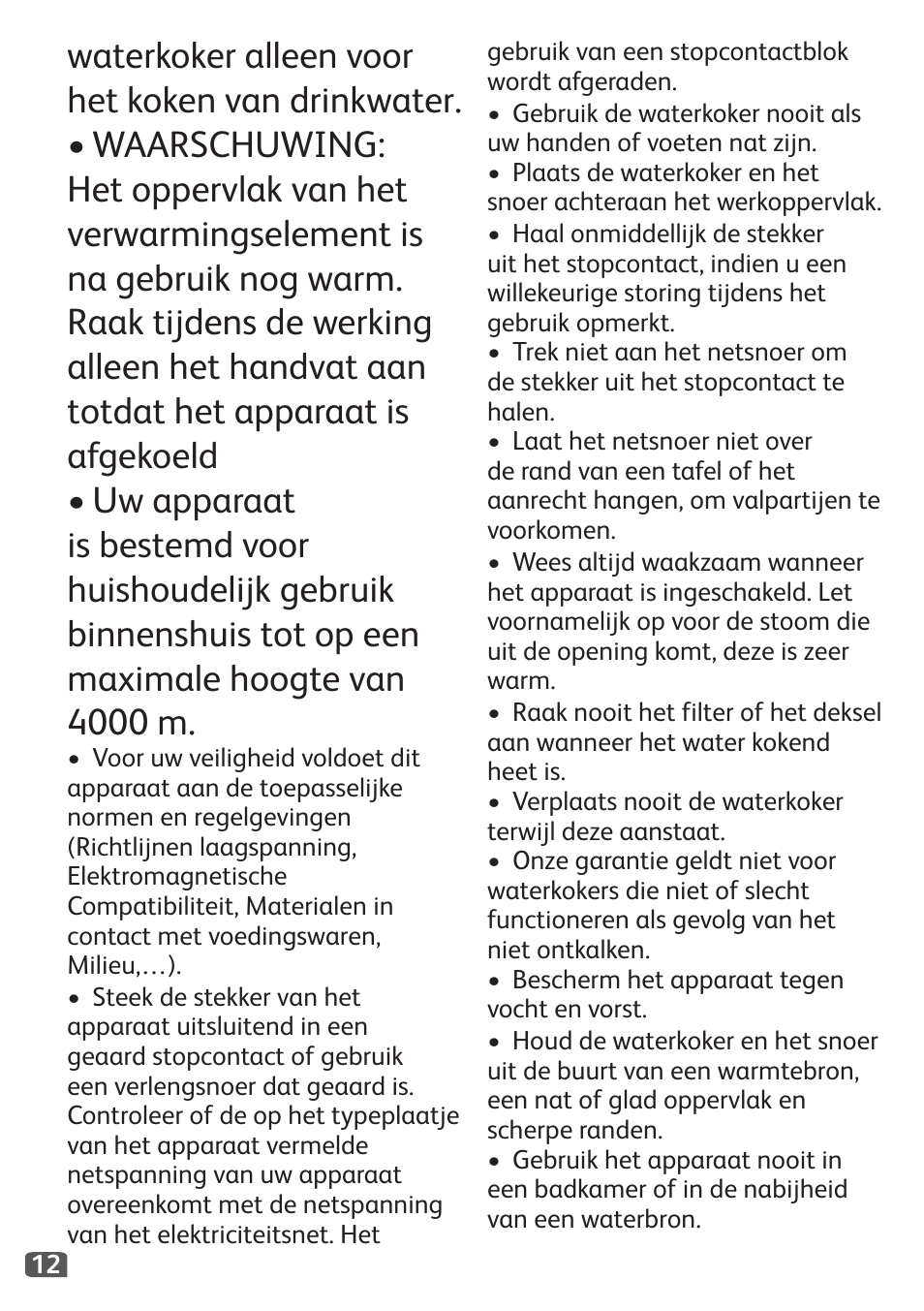 Tefal Travel City User Manual | Page 14 / 119