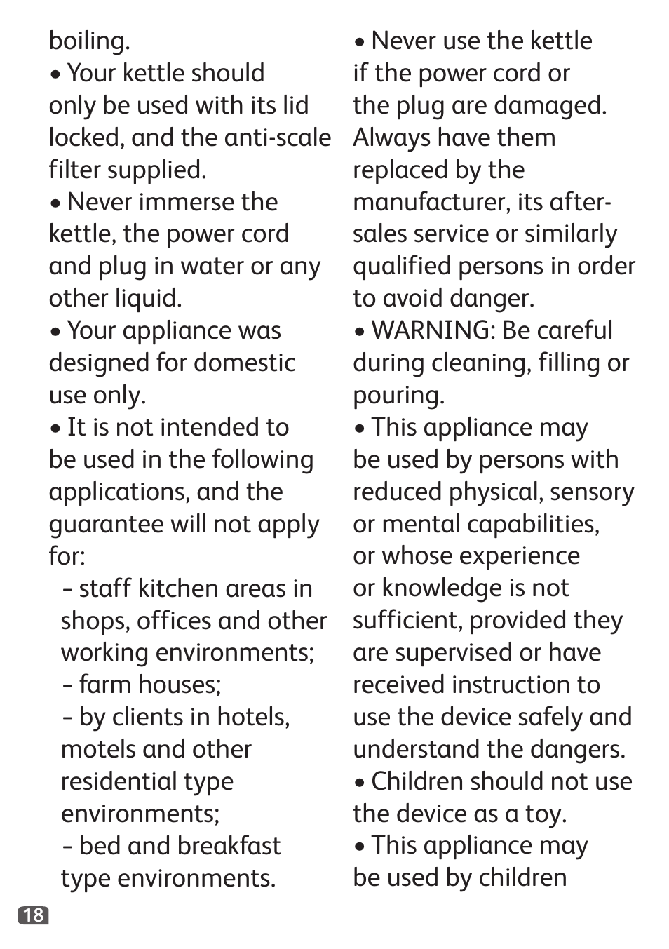 Tefal Travel City User Manual | Page 20 / 119