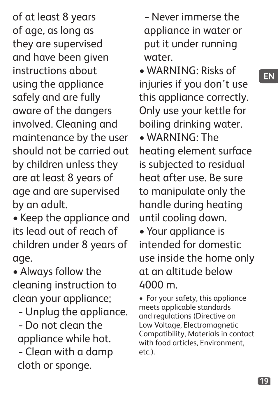 Tefal Travel City User Manual | Page 21 / 119